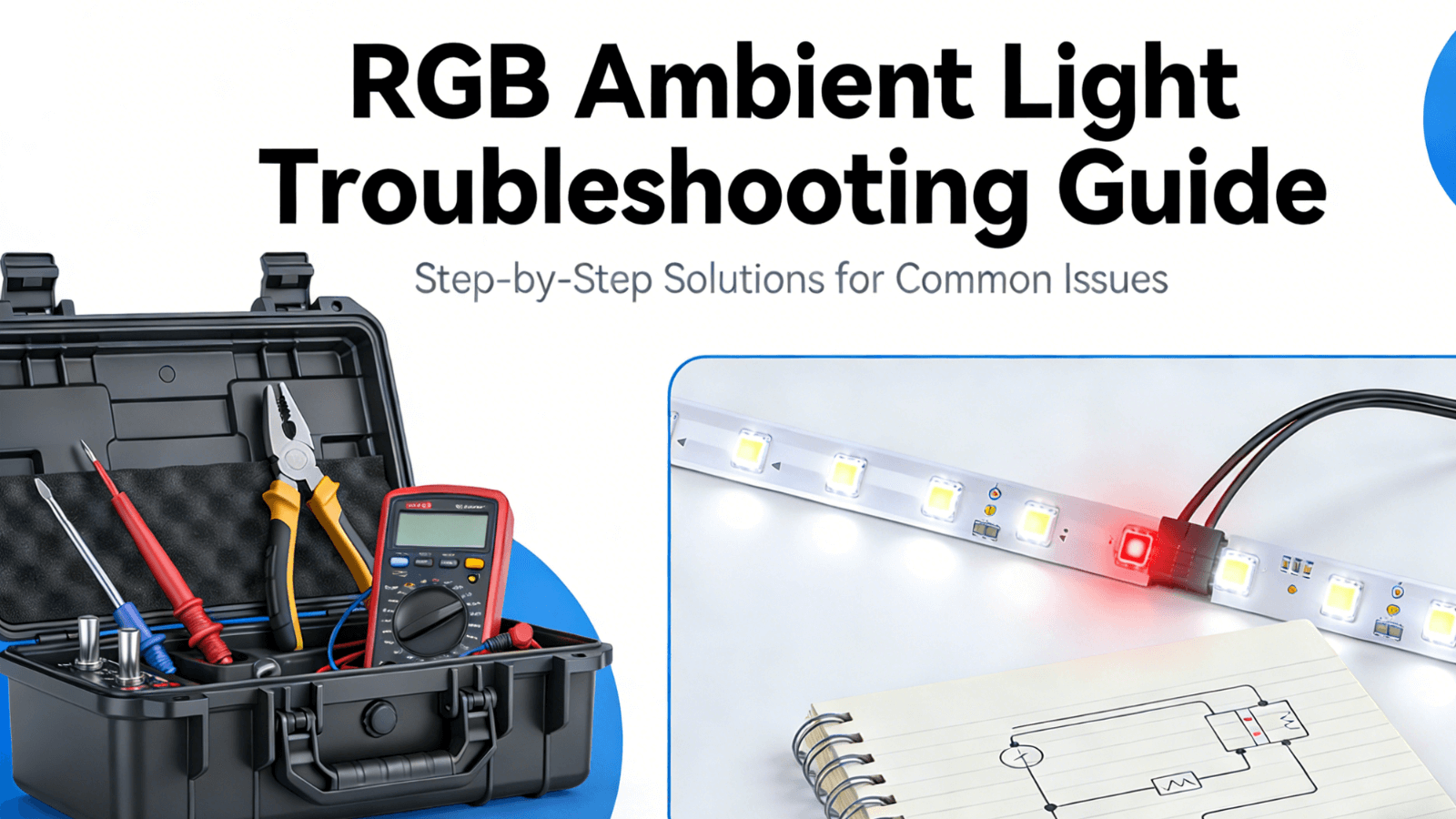 Electric Scooter RGB Lights Not Working? Step-by-Step Troubleshooting Guide