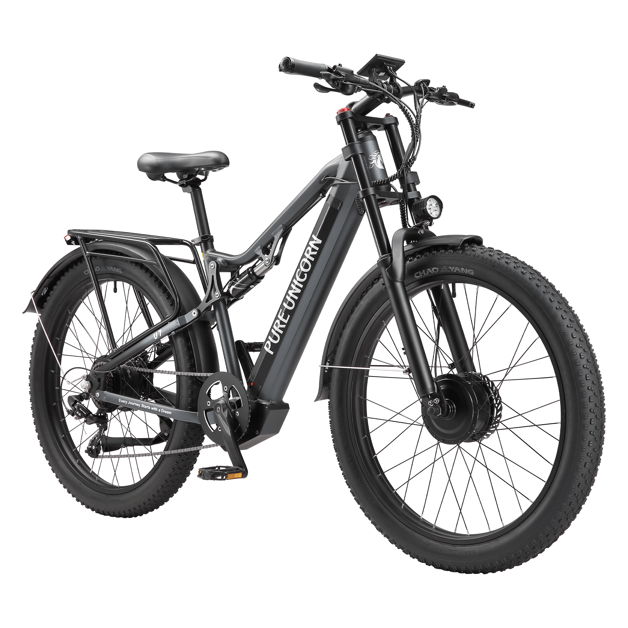 PURE UNICORN U7 48V 2000W 19.2Ah Dual Motor Electric Bike