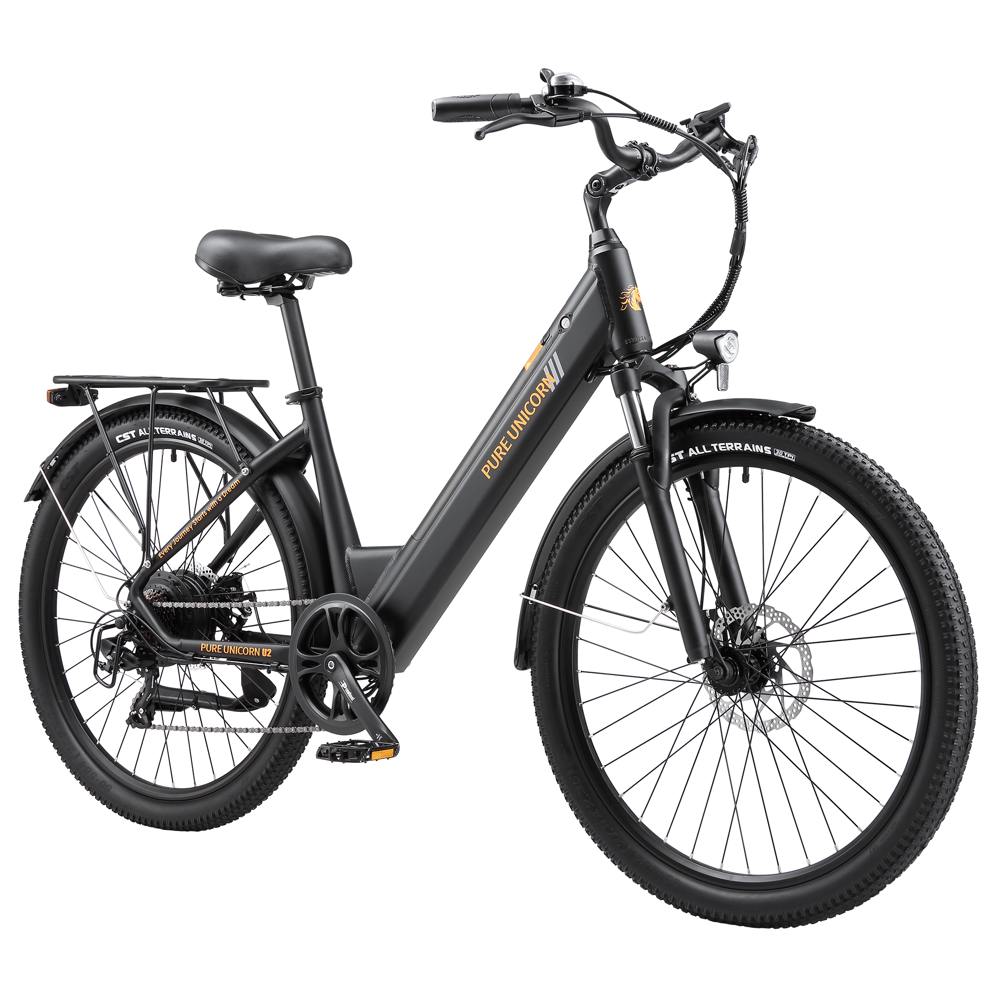 Pure Unicorn U2 48V 750W 12.8AH Bike Electric Bike - Regalos gratuitos limitados