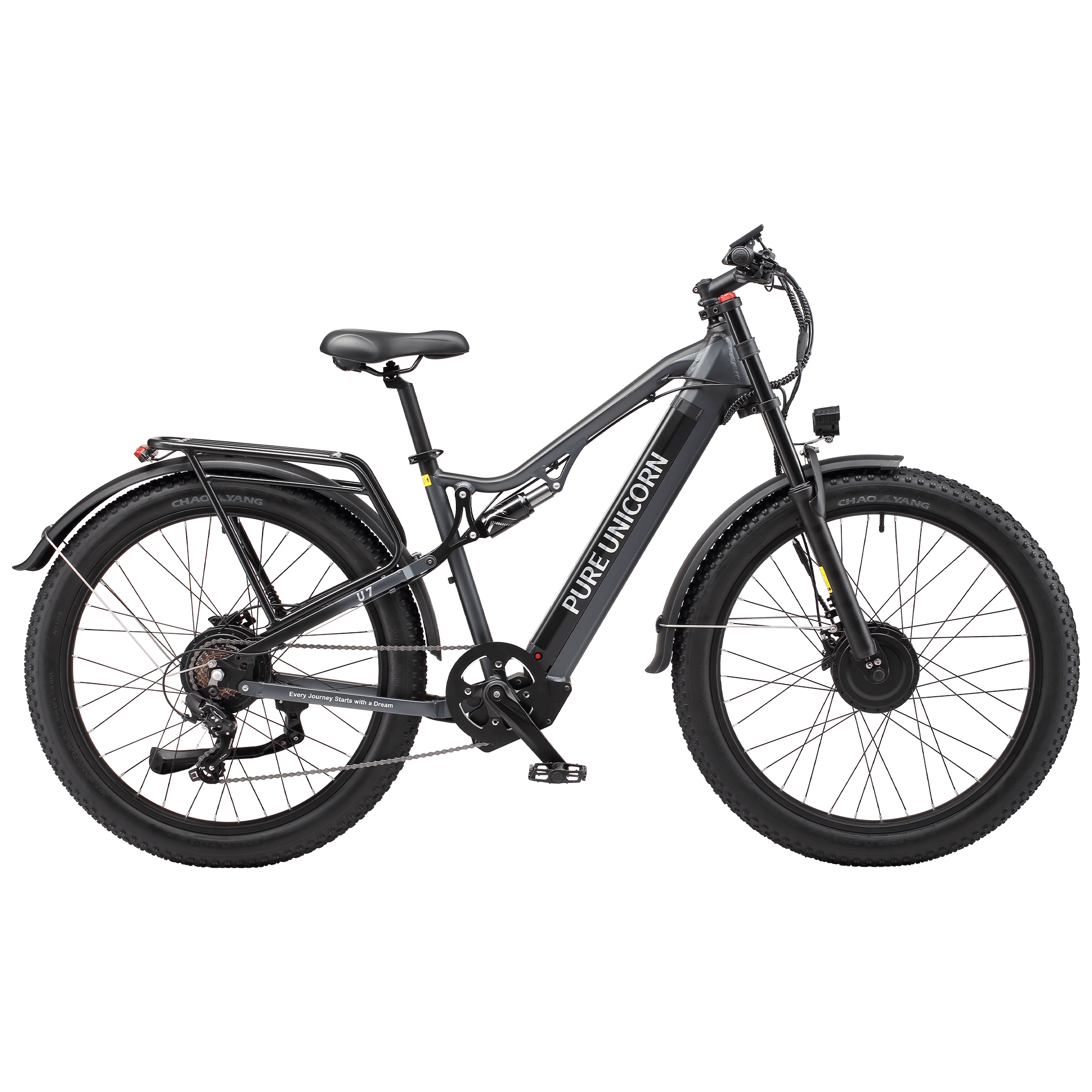 PURE UNICORN U7 48V 2000W 19.2Ah Dual Motor Electric Bike