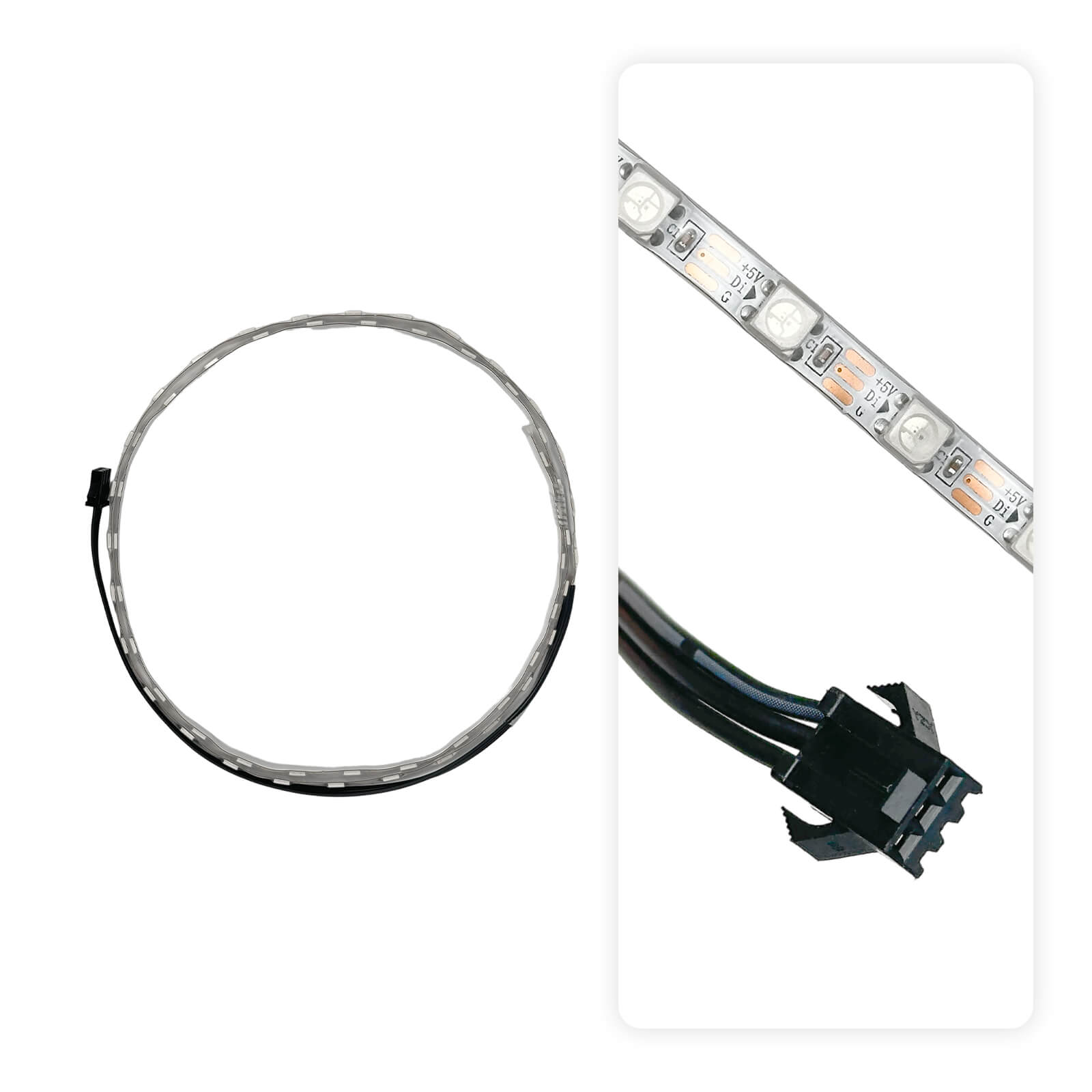 Światła RGB dla Halo Knight T107pro/ T108Pro