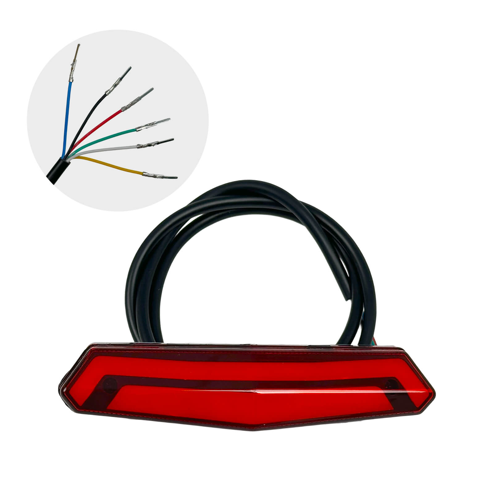 Integrated Rear Tail Light for HALO KNIGHT T102 / T107Pro / T108 / T108Pro