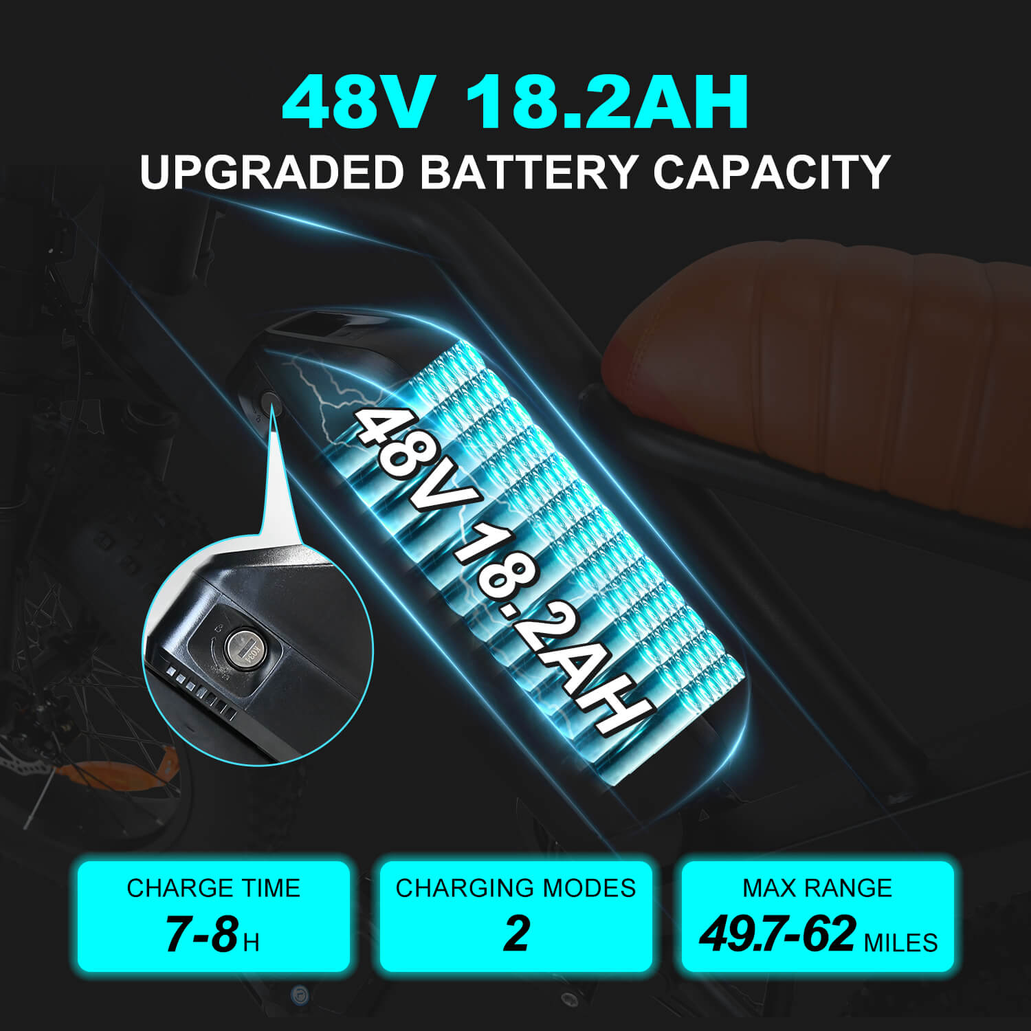 VOLTCYCLE M3 48V 750W 18.2Ah Electric Bike