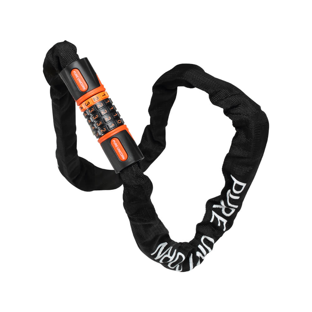 Cadeado de corrente de bicicleta resistente PURE UNICORN para e-bike & Segurança de scooter