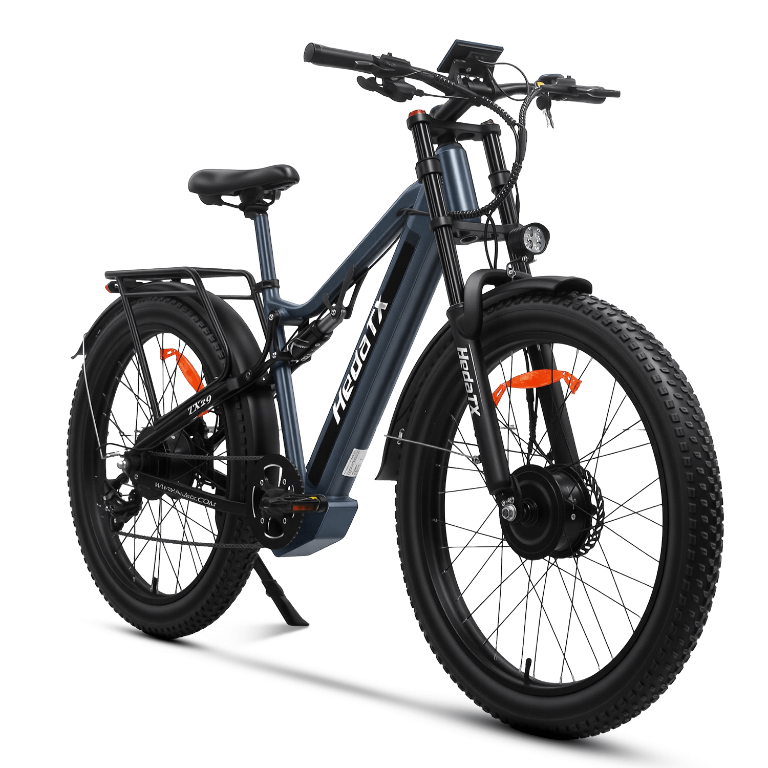 HedaTX TX29 27.5” Fat Tires 48V 2000W 19.2Ah Dual Motor Electric Bike