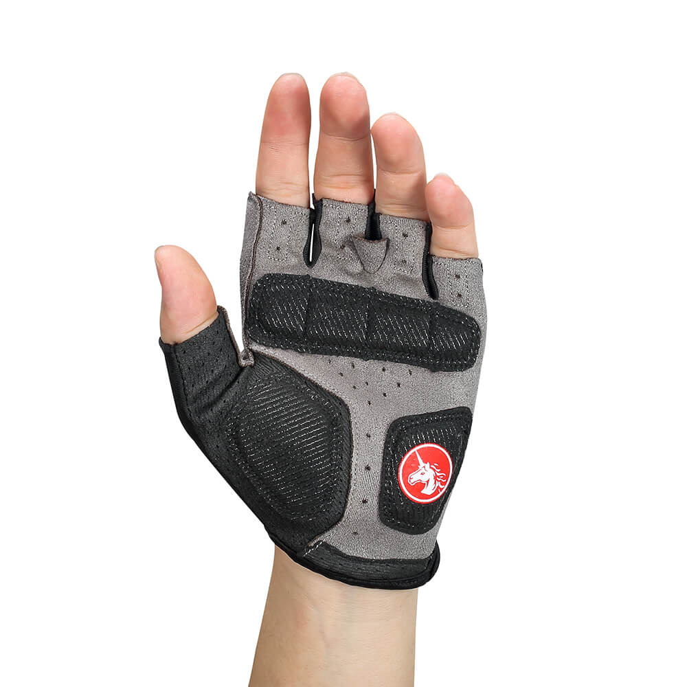 PURE UNICORN Breathable Half-Finger Cycling Gloves – Anti-Slip Grip for E-Bike, Scooter & Motorcycle Riders