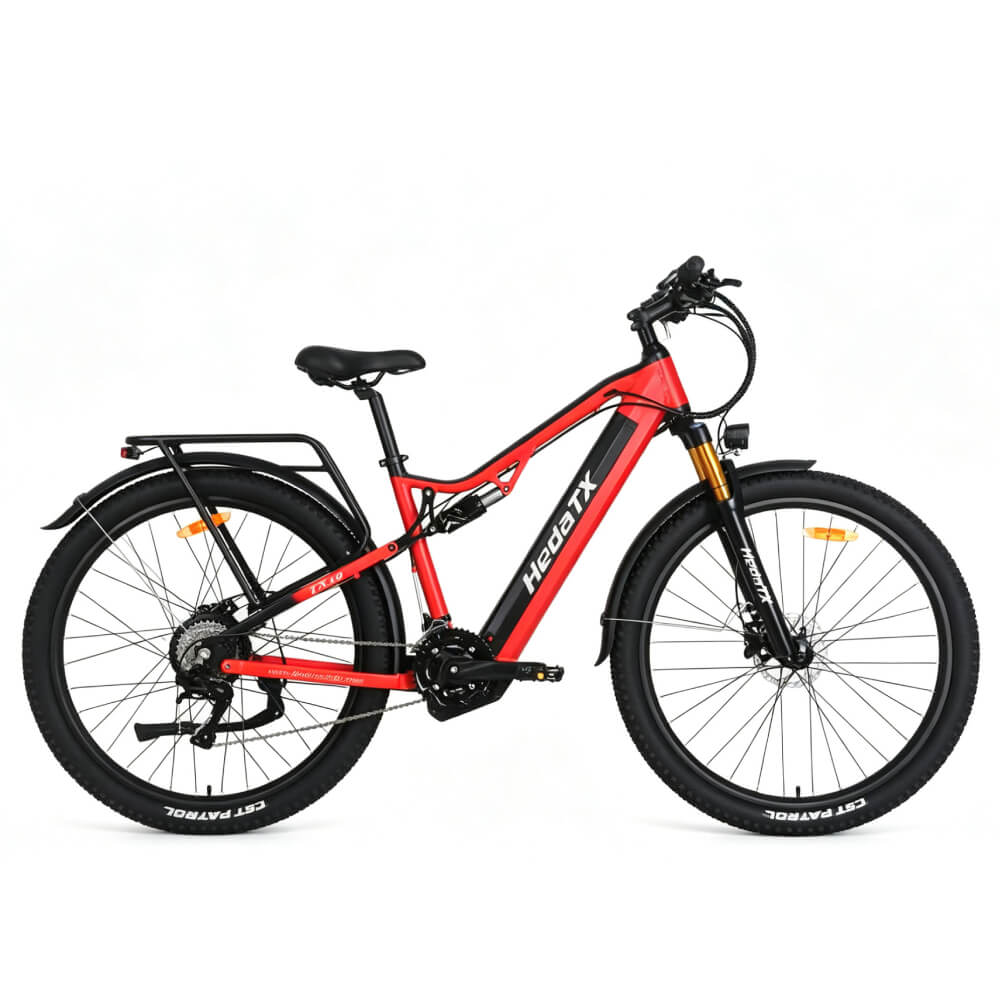 HedaTX TX19 29” 48V 19.2Ah 1000W Electric Bike with Rear Rack