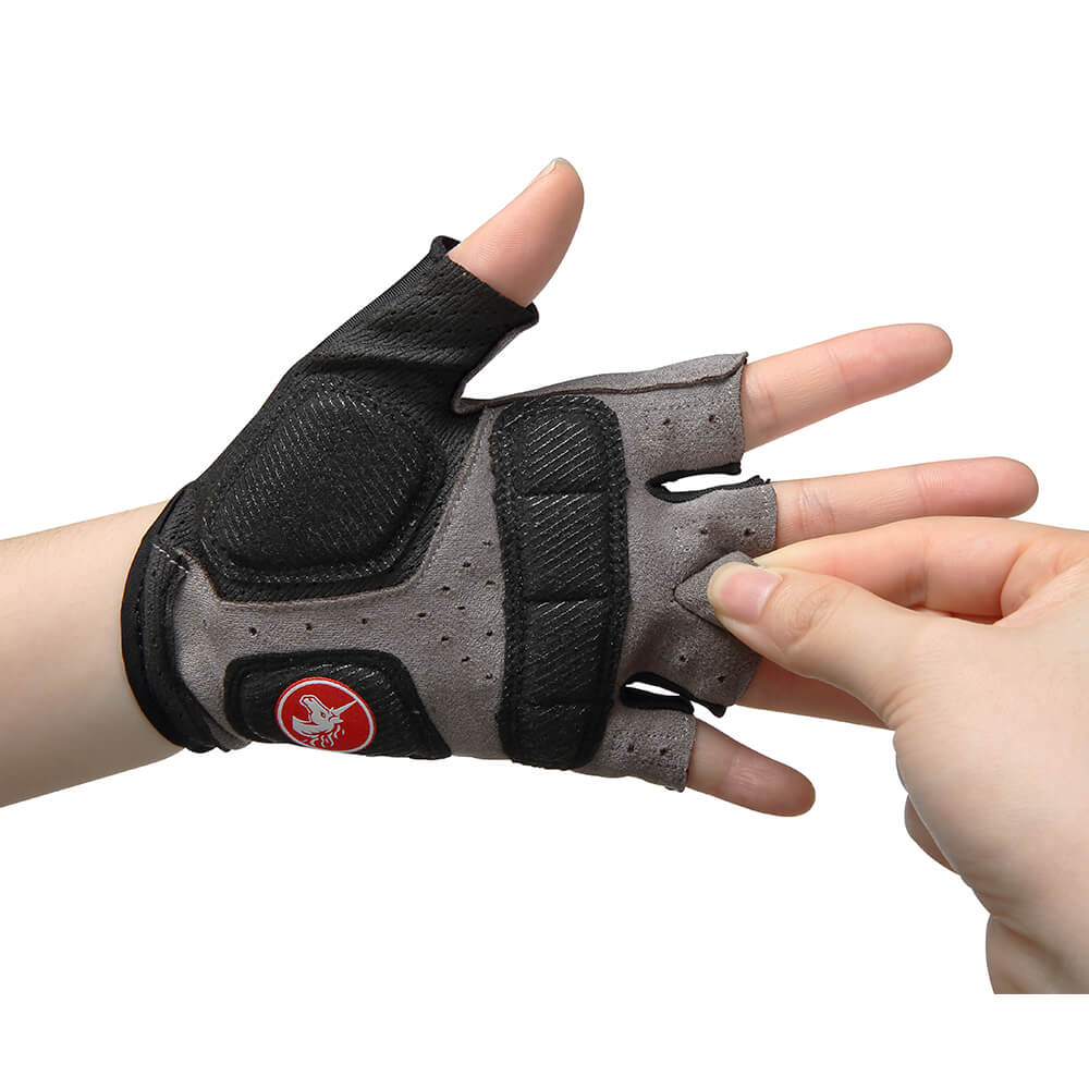 PURE UNICORN Breathable Half-Finger Cycling Gloves – Anti-Slip Grip for E-Bike, Scooter & Motorcycle Riders