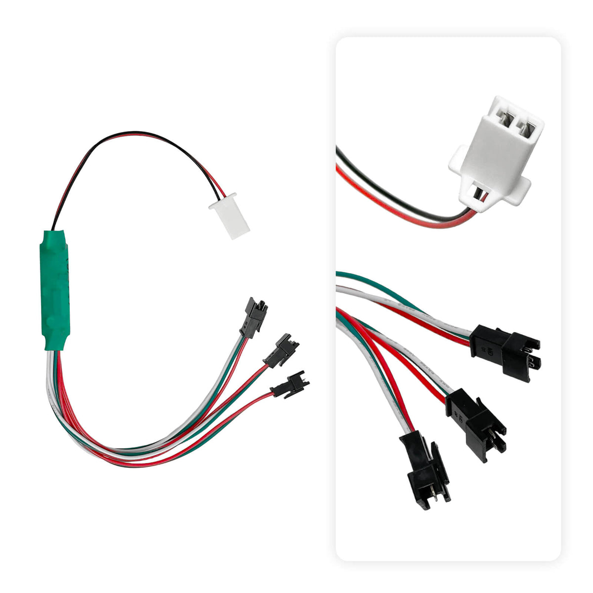 Placa controladora 2 em 1/ 3 em 1/ 4 em 1 para luzes RGB