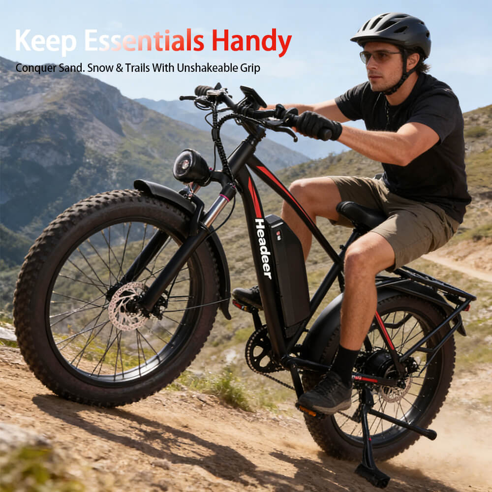 HEADEER BD2640 48V 750W 21.6Ah Fat Tire Electric Bike