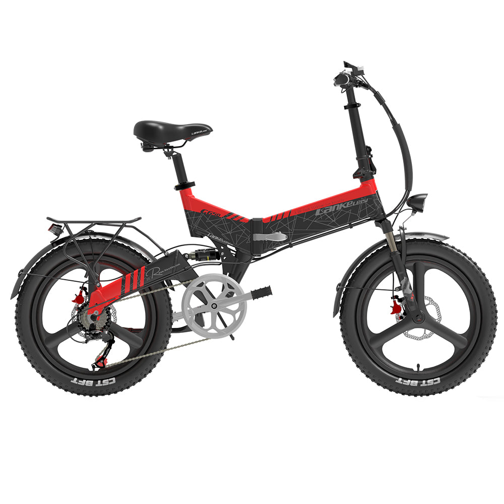LANKELEISI G650 48V 500W 12.8Ah Electric Bike Halo Knight