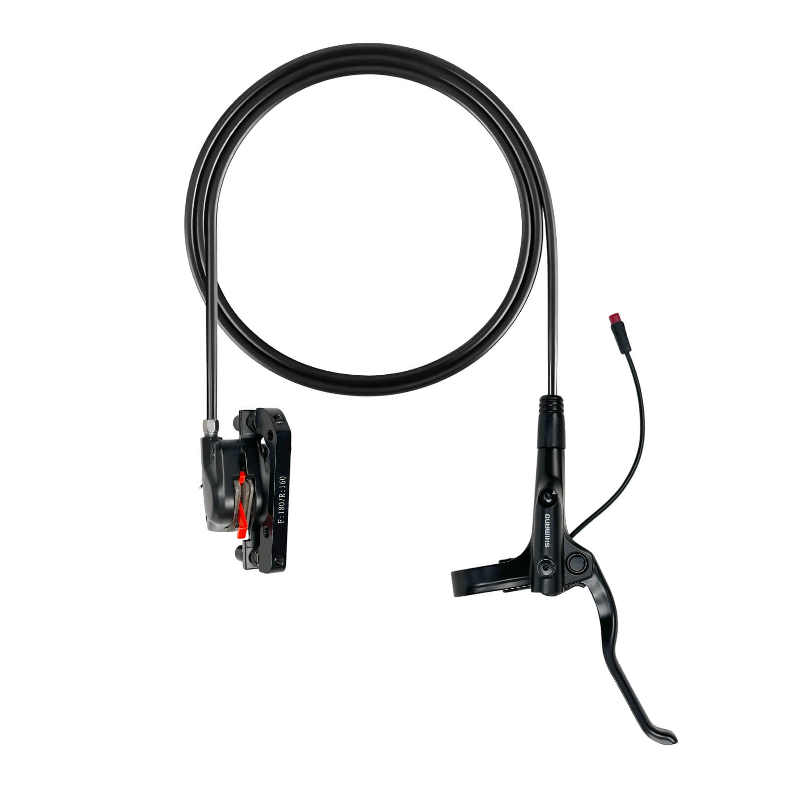 Hydraulic Brake Upgrade Kit for HALO KNIGHT H02 Electric Bike – Front & Rear Set