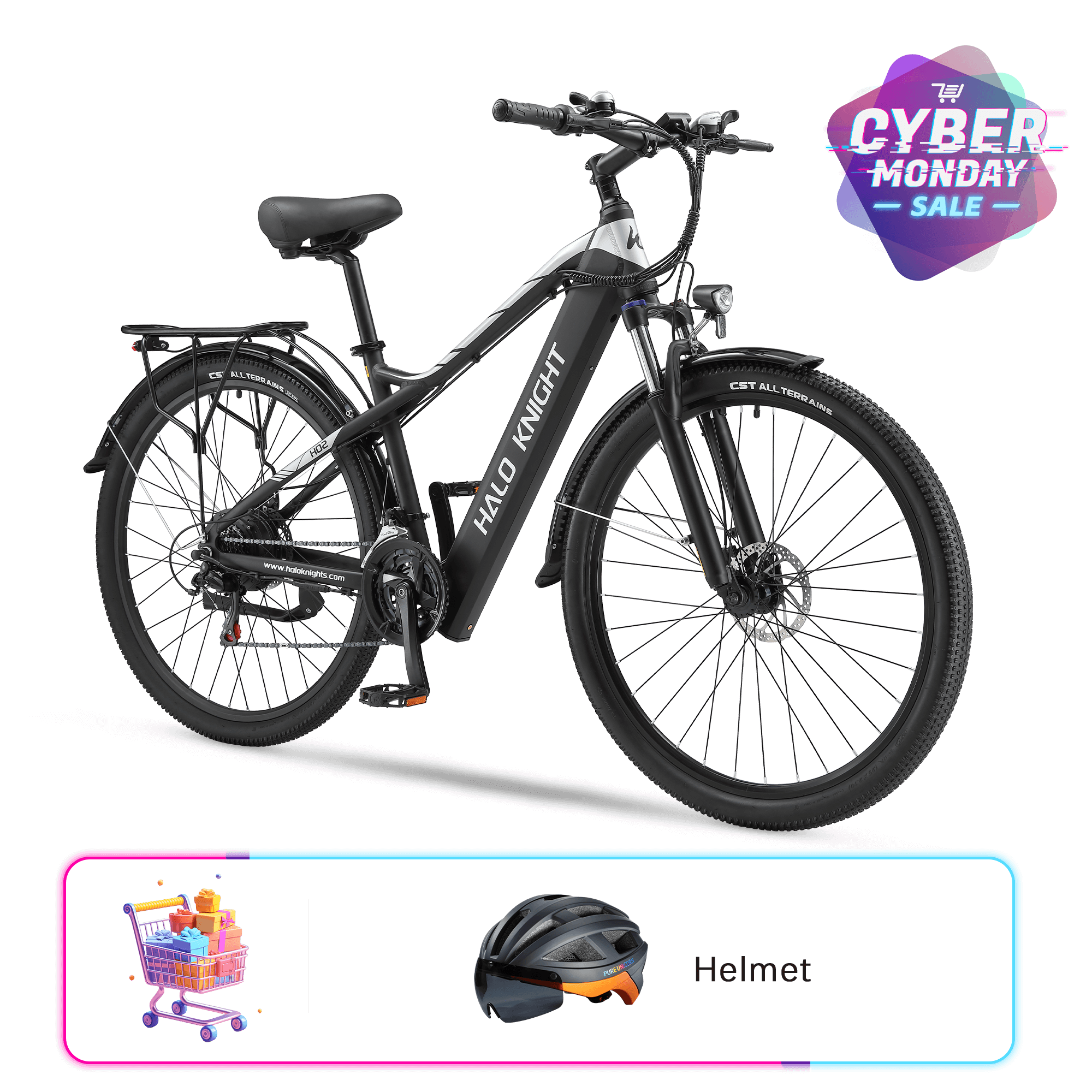 Halo Knight H02 48V 750W 16AH Rower