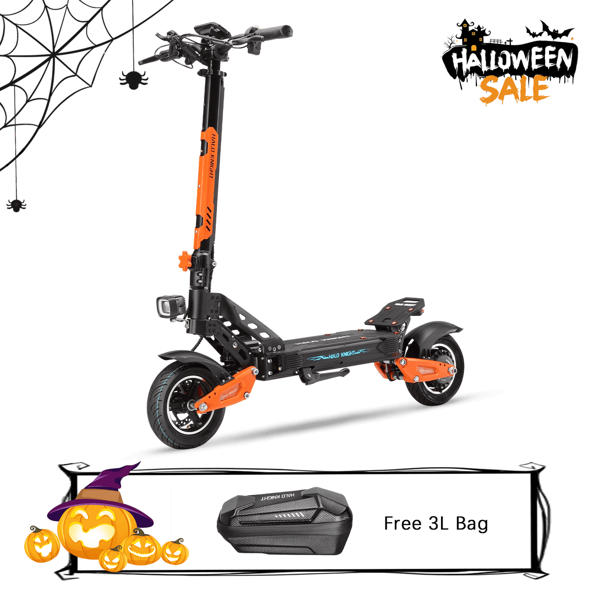 HALO KNIGHT T102 52V 1200W 21Ah Electric Scooter