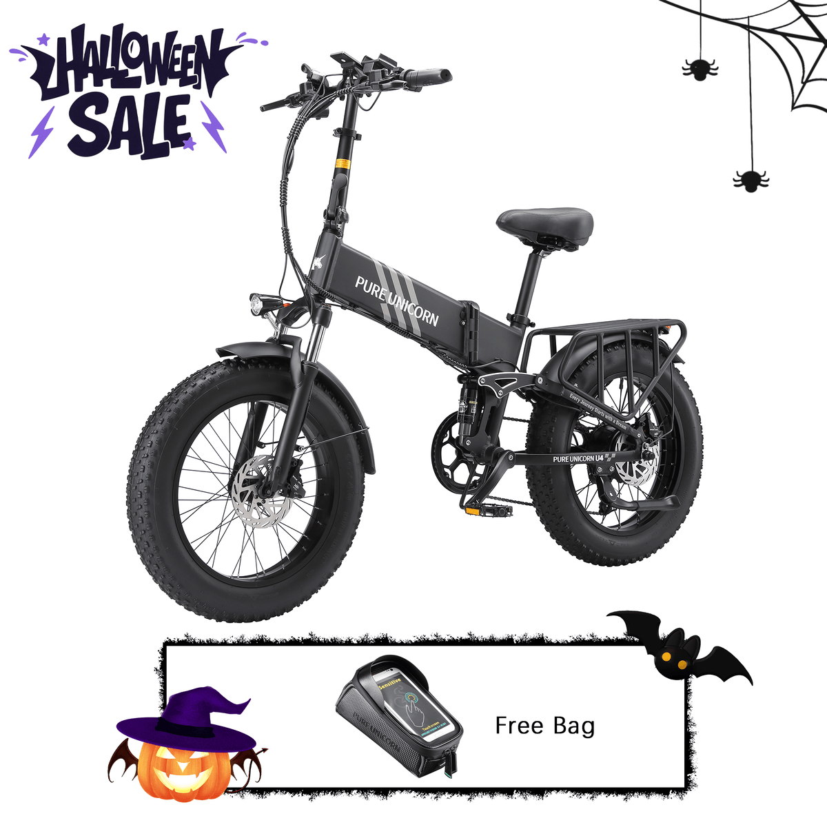 PURE UNICORN U4 48V 1000W 15Ah Elektrofahrrad