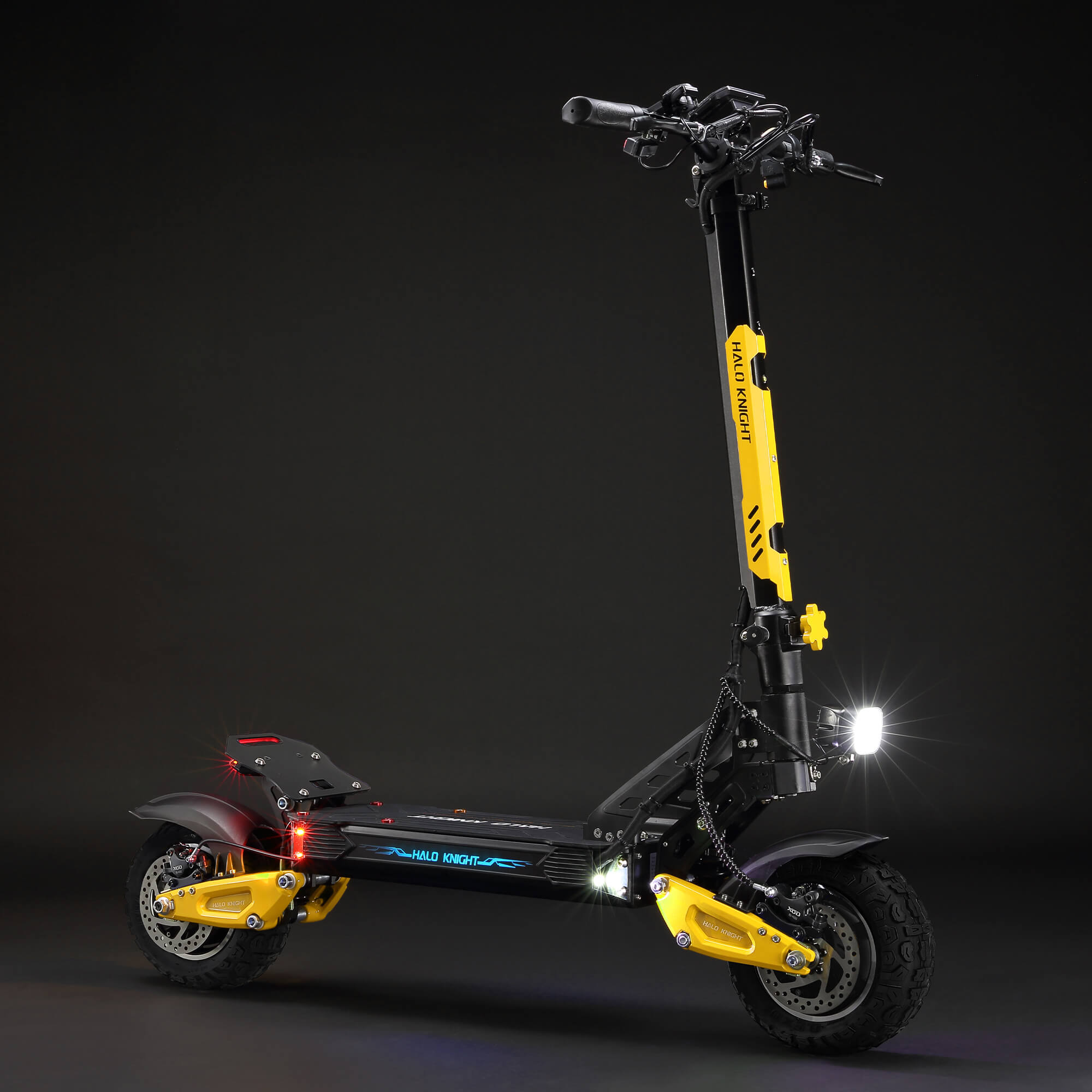 HALO KNIGHT T102Pro 52V 2400W 28.8Ah Dual Motor Electric Scooter