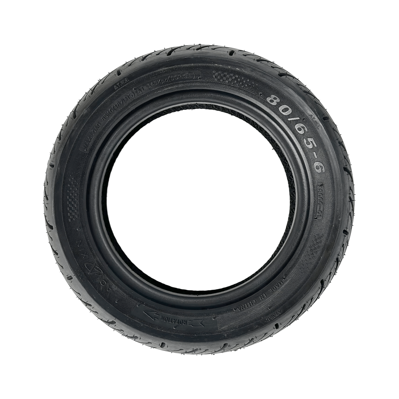 Tuovt 80/65-6 Inflatable Road Tire For T102/ T104/ T108