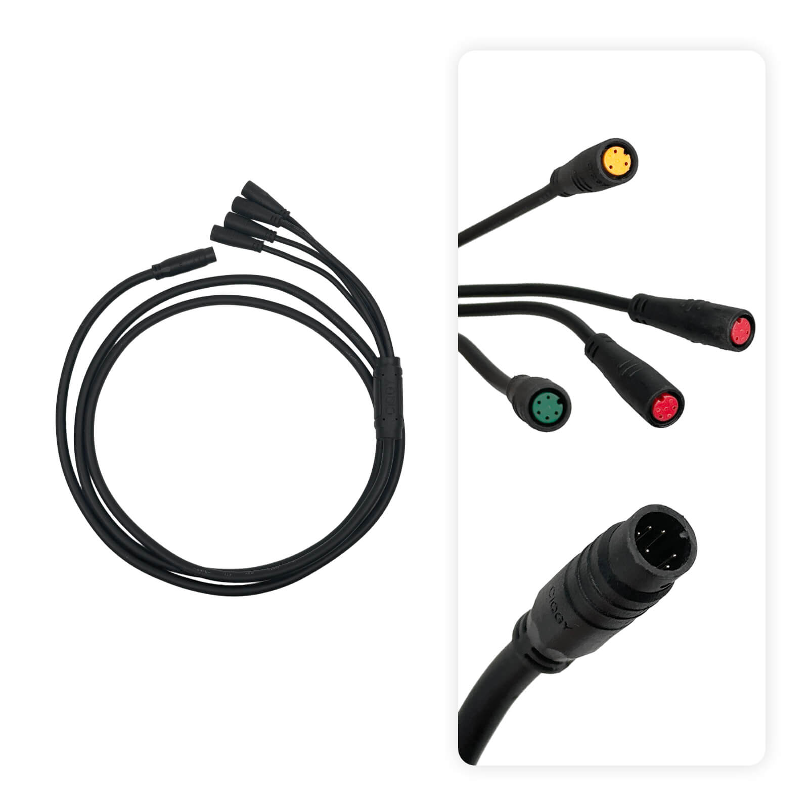 Main Wiring Harness (Main Cable) for HALO KNIGHT T104 Non-Voltage Lock Version