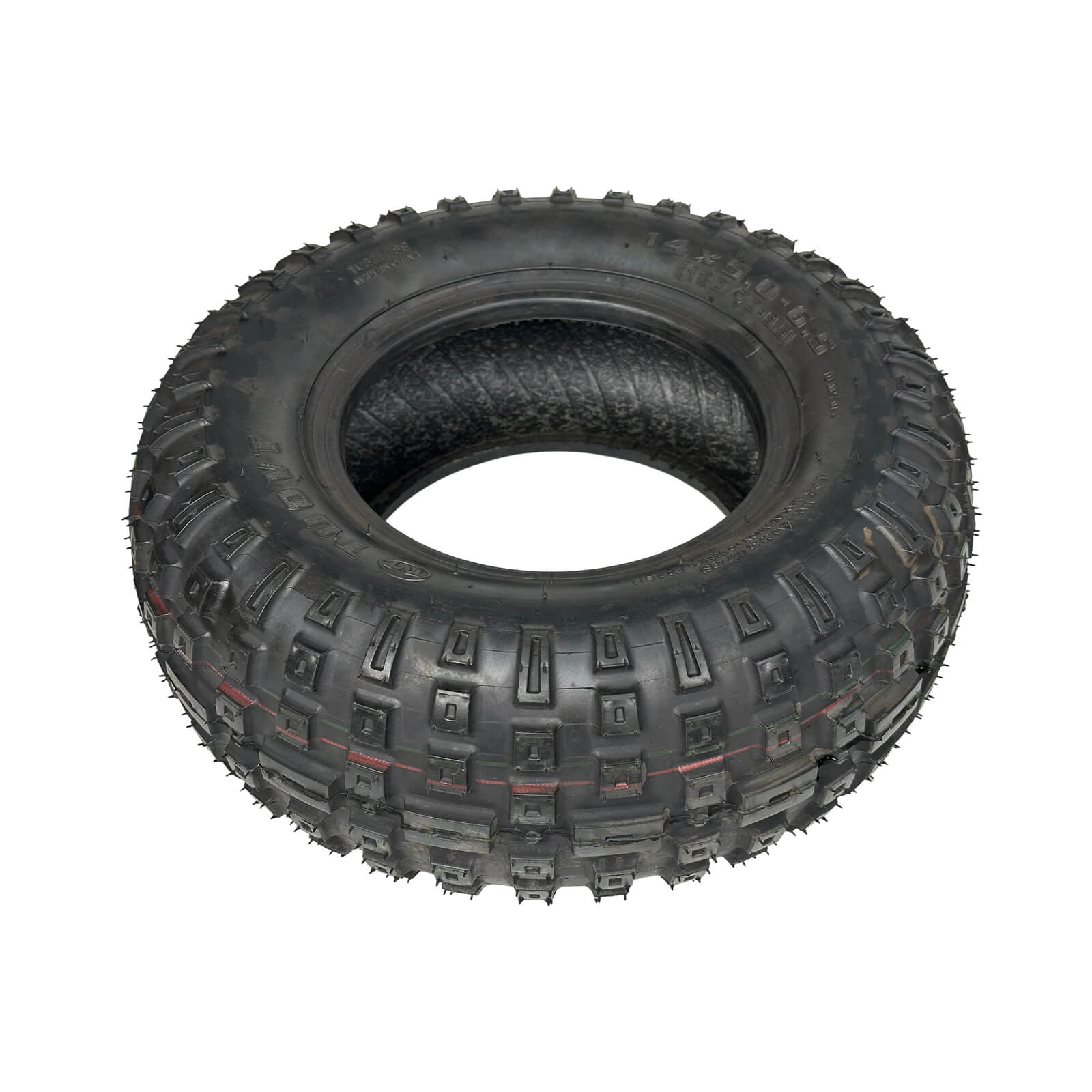 TUOVT 14X5.0-6.5 Tire hors route gonflable pour T107max