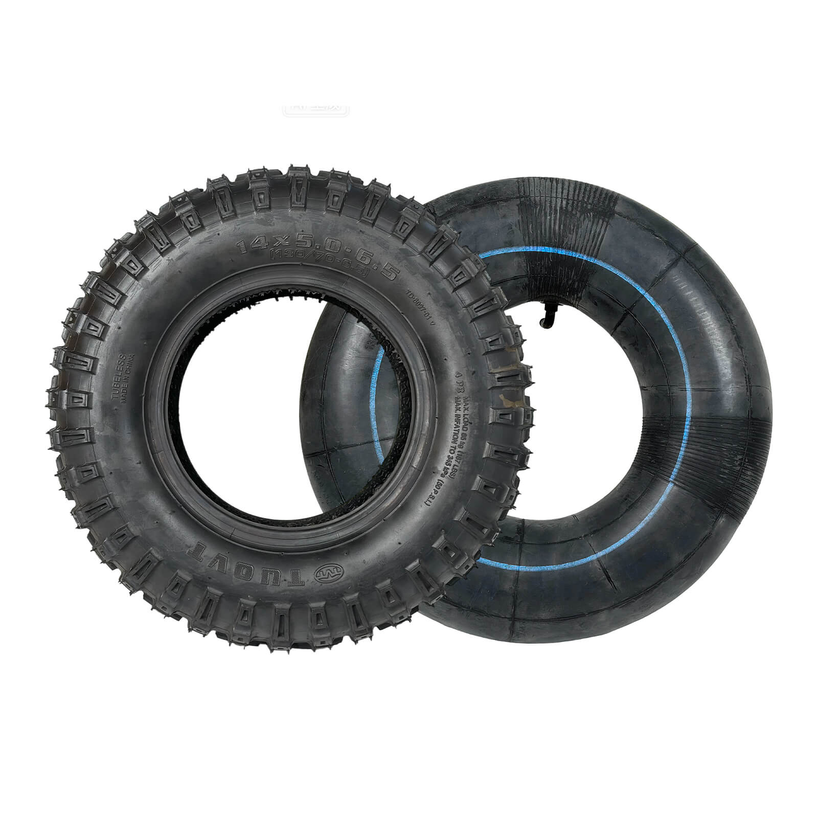 TUOVT 14x5.0-6.5 Inflatable Off-road Tire For T107Max