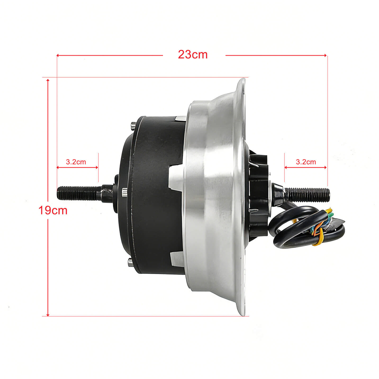 HM 72V 4000W Motor sem escova para T107MAX