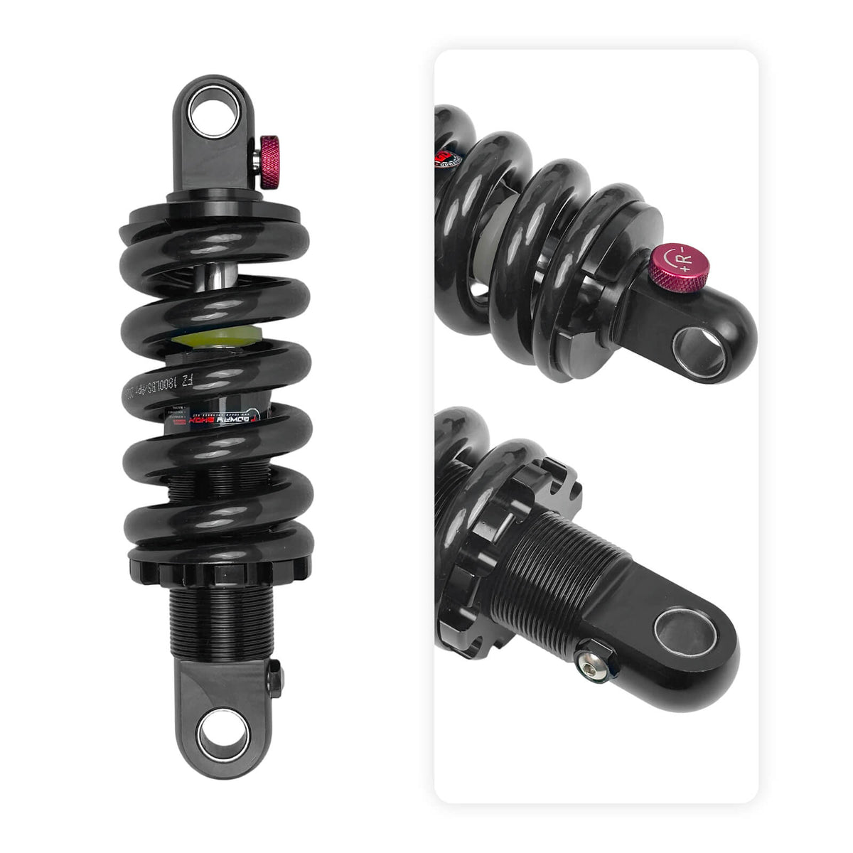 HALO KNIGHT T107Max Adjustable Rear Shock Absorber – No Voltage Lock Version