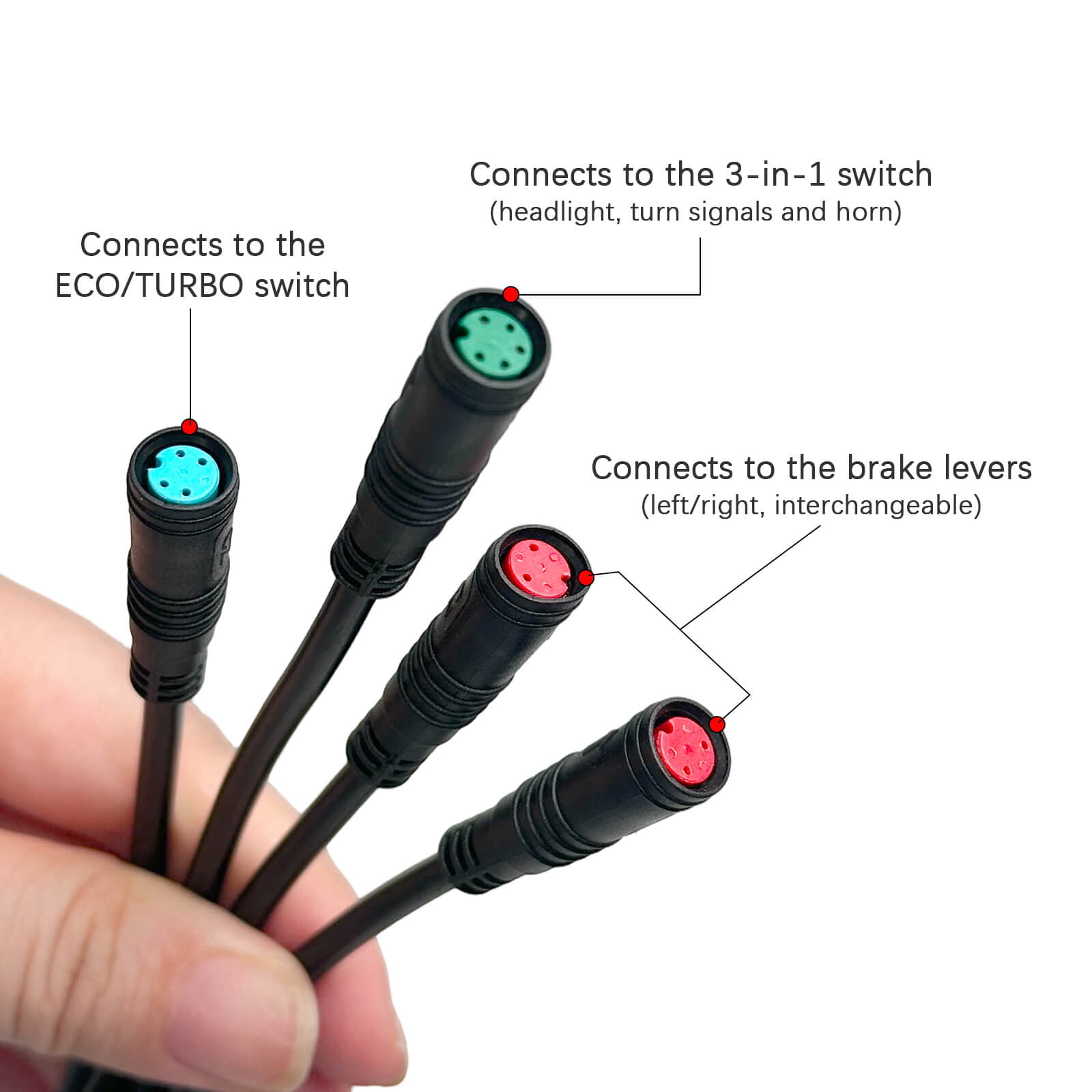 Główna wiązka przewodów (kabel główny) dla T108/ T104/ T107PRO/ T108PRO