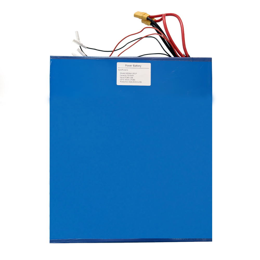 Batteria da 72 V 50 ah per Halo Knight T107Max