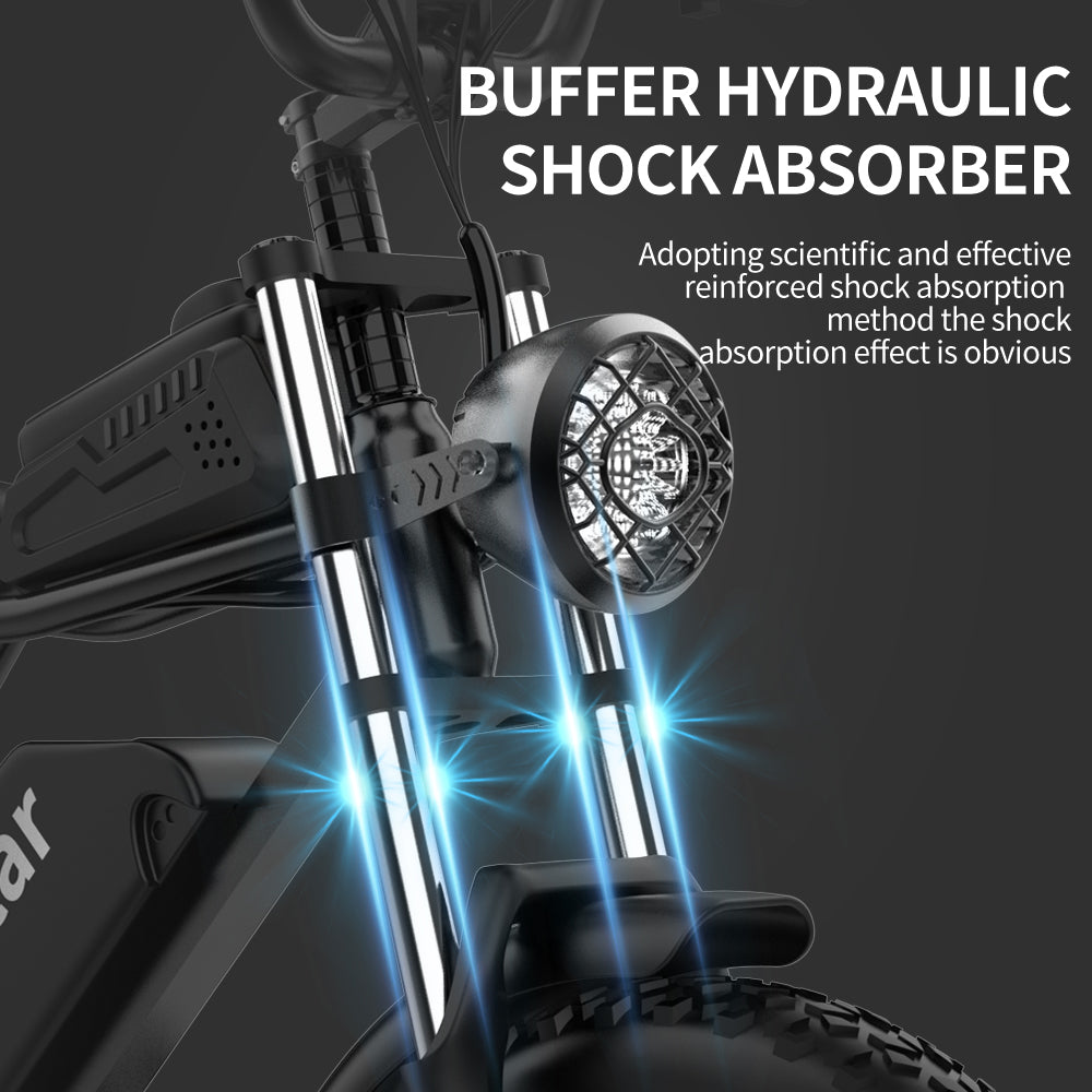 Ridstar Q20 48V 1000W 20AH Bike eléctrico