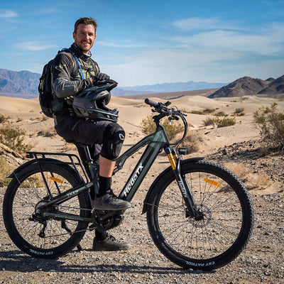 HedaTX TX19 29” 48V 19.2Ah 1000W Electric Bike with Rear Rack