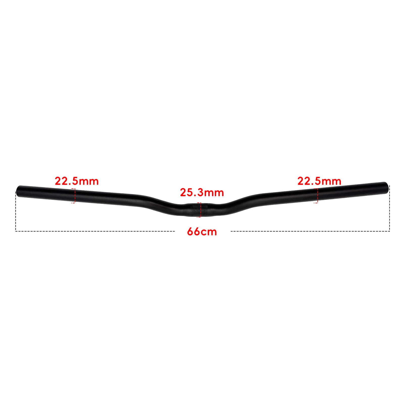 Non-Folding Handlebar for HALO KNIGHT, Smart Central Display Compatible
