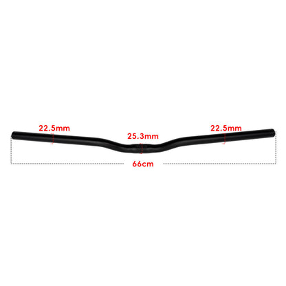 Guidão não dobrável para cavaleiro de halo, Smart Central Display Compatível (T107PRO/ T108PRO/ T107MAX)