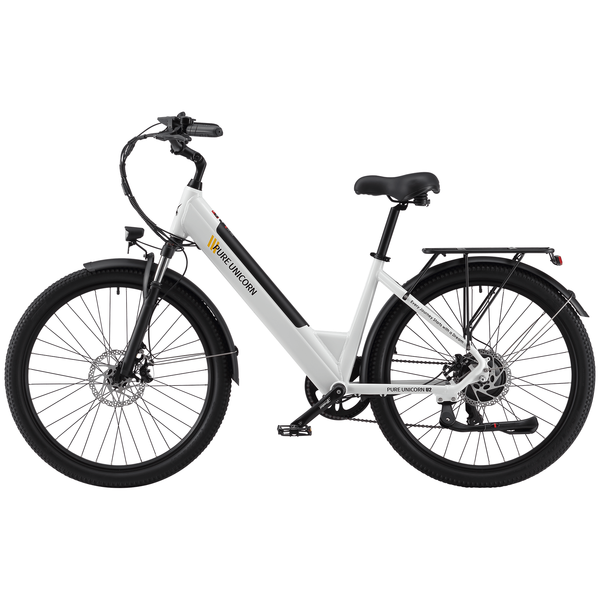 Pure Unicorn U2 48V 750W 12,8AH Rower elektryczny - ograniczone bezpłatne prezenty