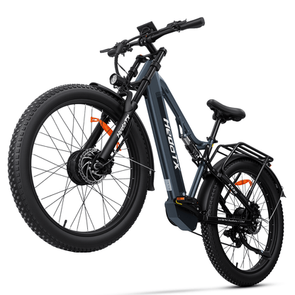 HedaTX TX29 27.5” Fat Tires 48V 2000W 19.2Ah Dual Motor Electric Bike