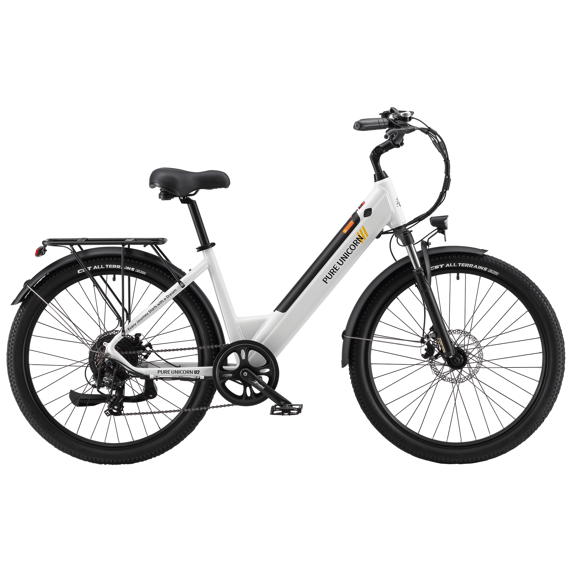 Pure Unicorn U2 48V 750W 12,8AH Rower elektryczny - ograniczone bezpłatne prezenty