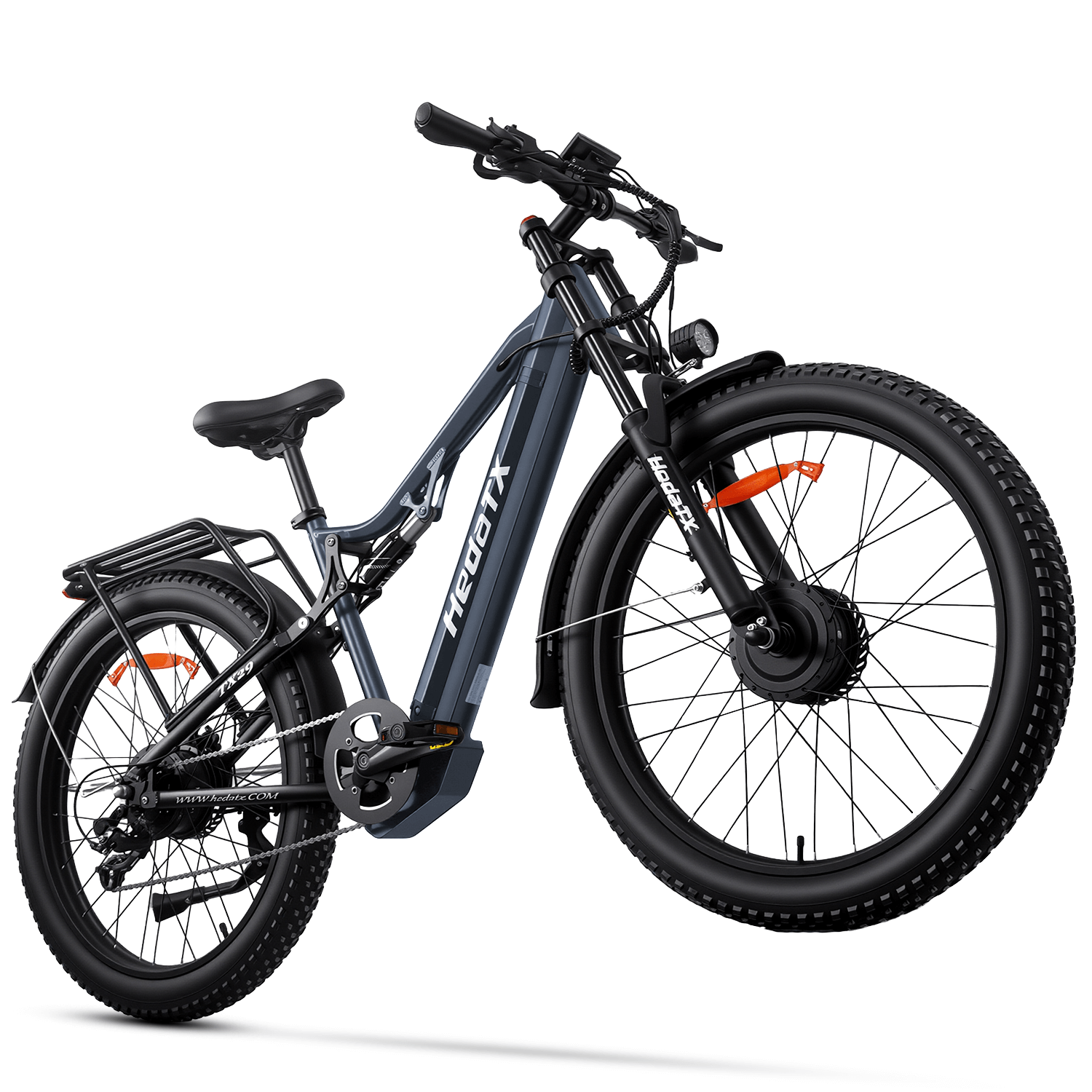 HedaTX TX29 27.5” Fat Tires 48V 2000W 19.2Ah Dual Motor Electric Bike