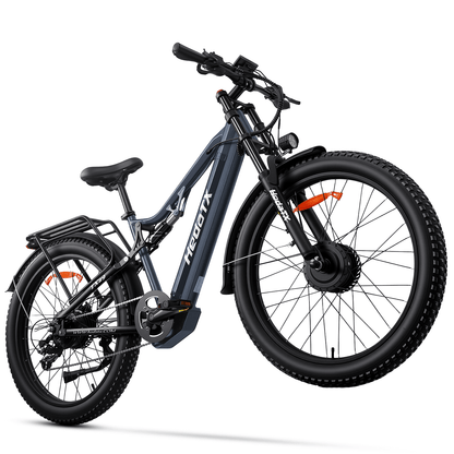 HedaTX TX29 27.5” Fat Tires 48V 2000W 19.2Ah Dual Motor Electric Bike