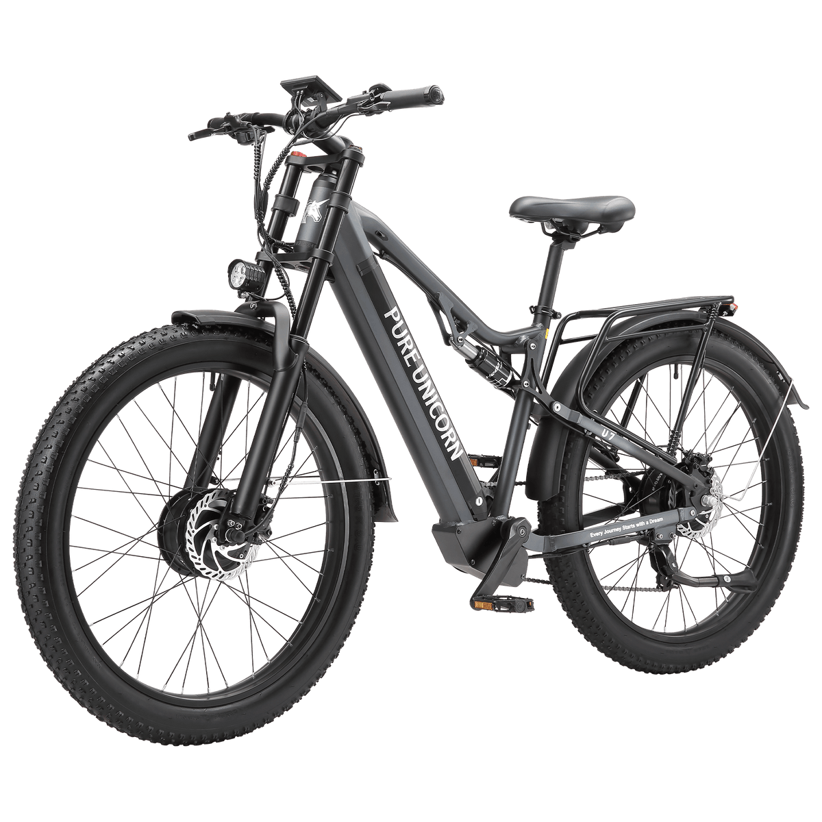 PURE UNICORN U7 48V 2000W 19.2Ah Dual Motor Electric Bike