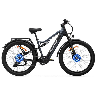 HedaTX TX29 27.5” Fat Tires 48V 2000W 19.2Ah Dual Motor Electric Bike