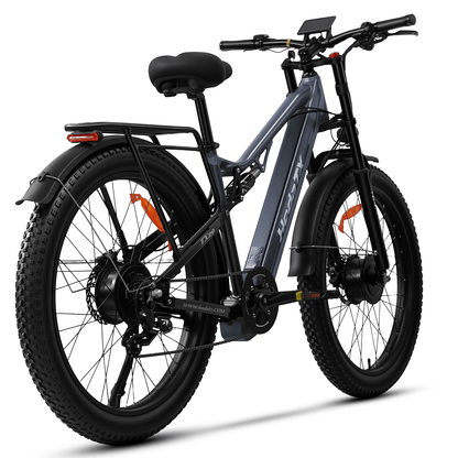 HedaTX TX29 27.5” Fat Tires 48V 2000W 19.2Ah Dual Motor Electric Bike