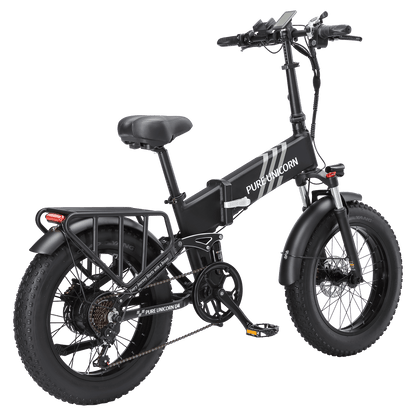 Pure Unicorn U4 48V 1000W 15Ah Bike eléctrico - Juego de regalos gratuitos limitados