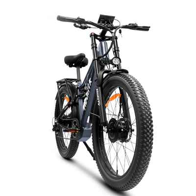 HedaTX TX29 27.5” Fat Tires 48V 2000W 19.2Ah Dual Motor Electric Bike