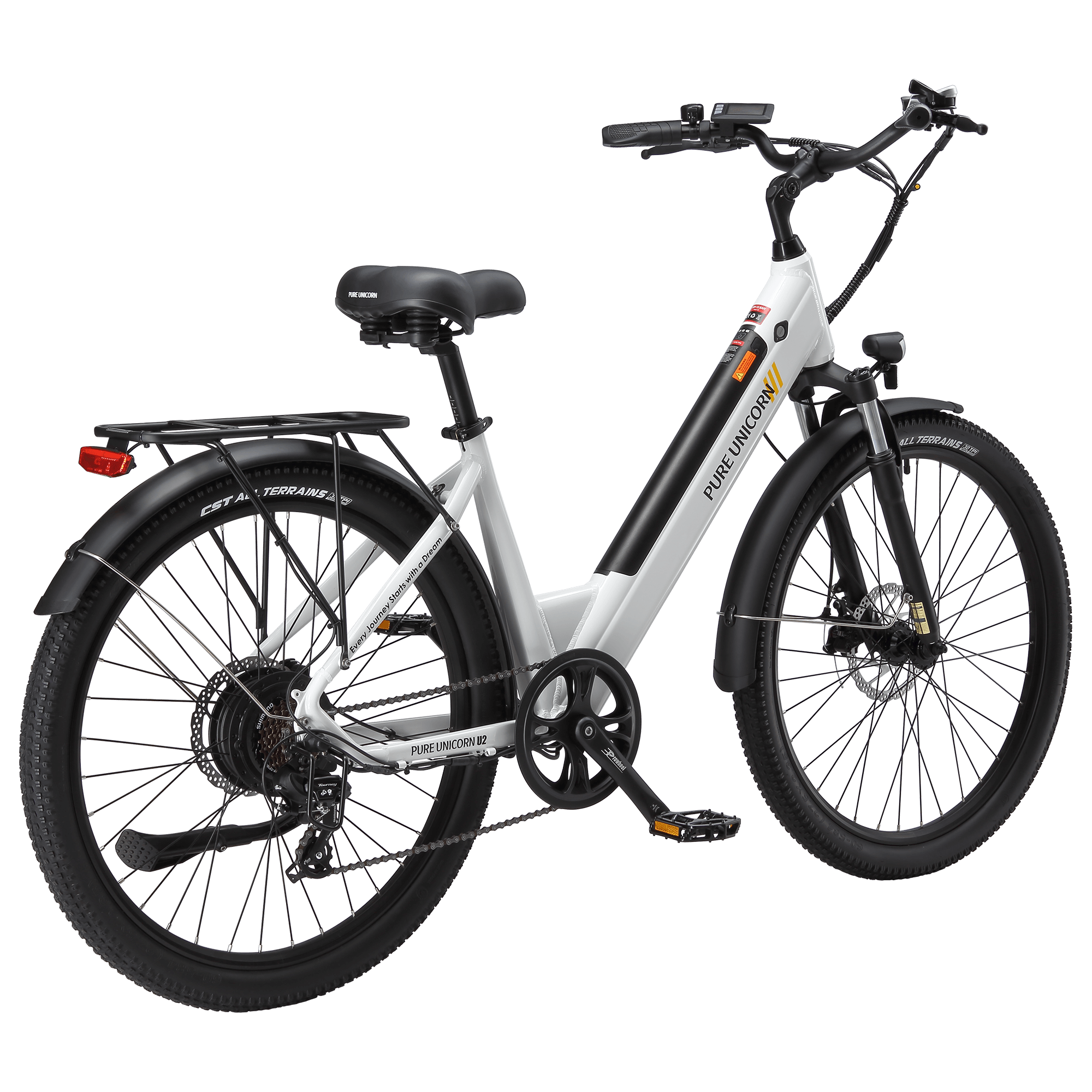 Pure Unicorn U2 48V 750W 12,8AH Rower elektryczny - ograniczone bezpłatne prezenty