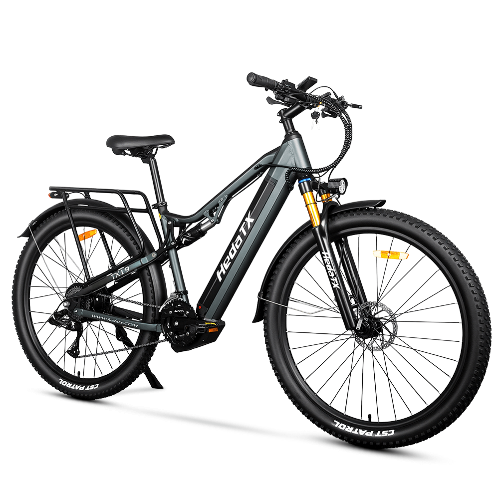 HedaTX TX19 29” 48V 19.2Ah 1000W Electric Bike with Rear Rack