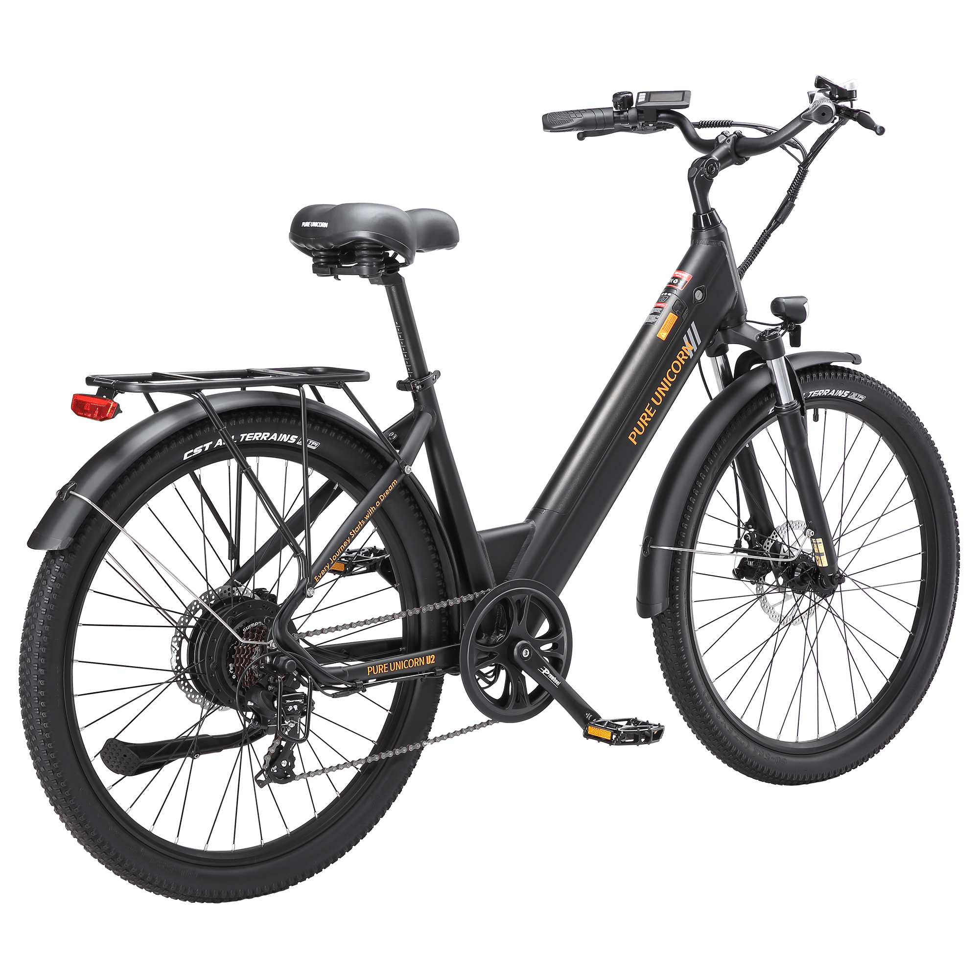 Pure Unicorn U2 48V 750W 12,8AH Rower elektryczny - ograniczone bezpłatne prezenty