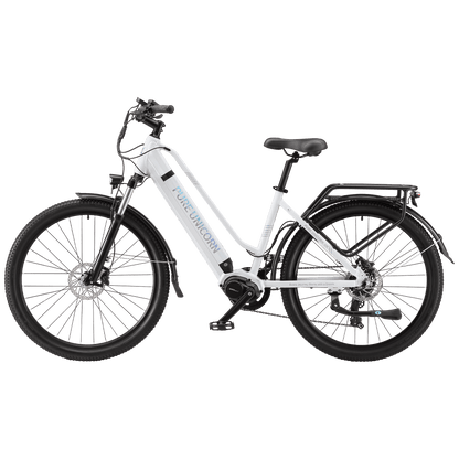 Pure Unicorn U8 48V 500W Mid-Drive Conjunta E-Bike con batería Samsung