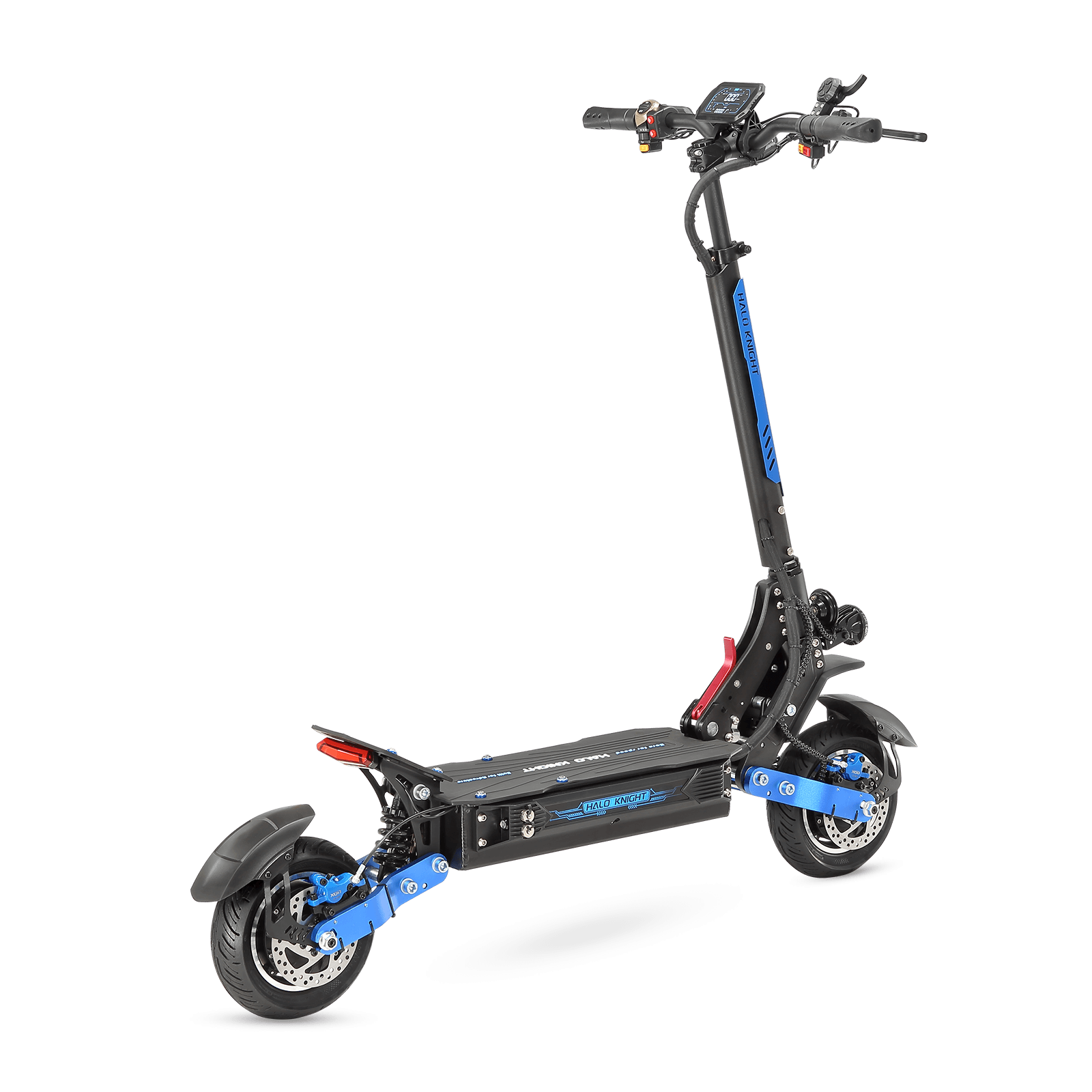 Patinete eléctrico de doble motor HALO KNIGHT T108 de 52 V, 2400 W y 28,8 Ah