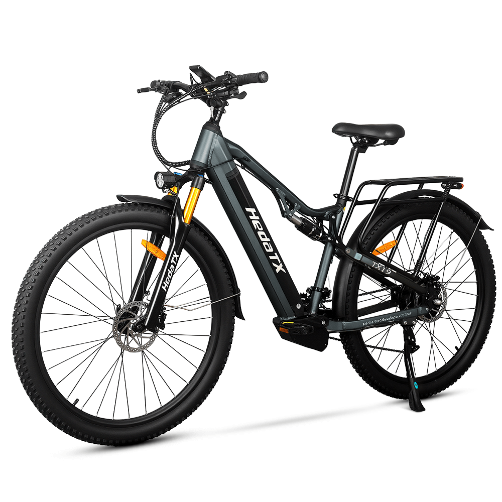 HedaTX TX19 29” 48V 19.2Ah 1000W Electric Bike with Rear Rack