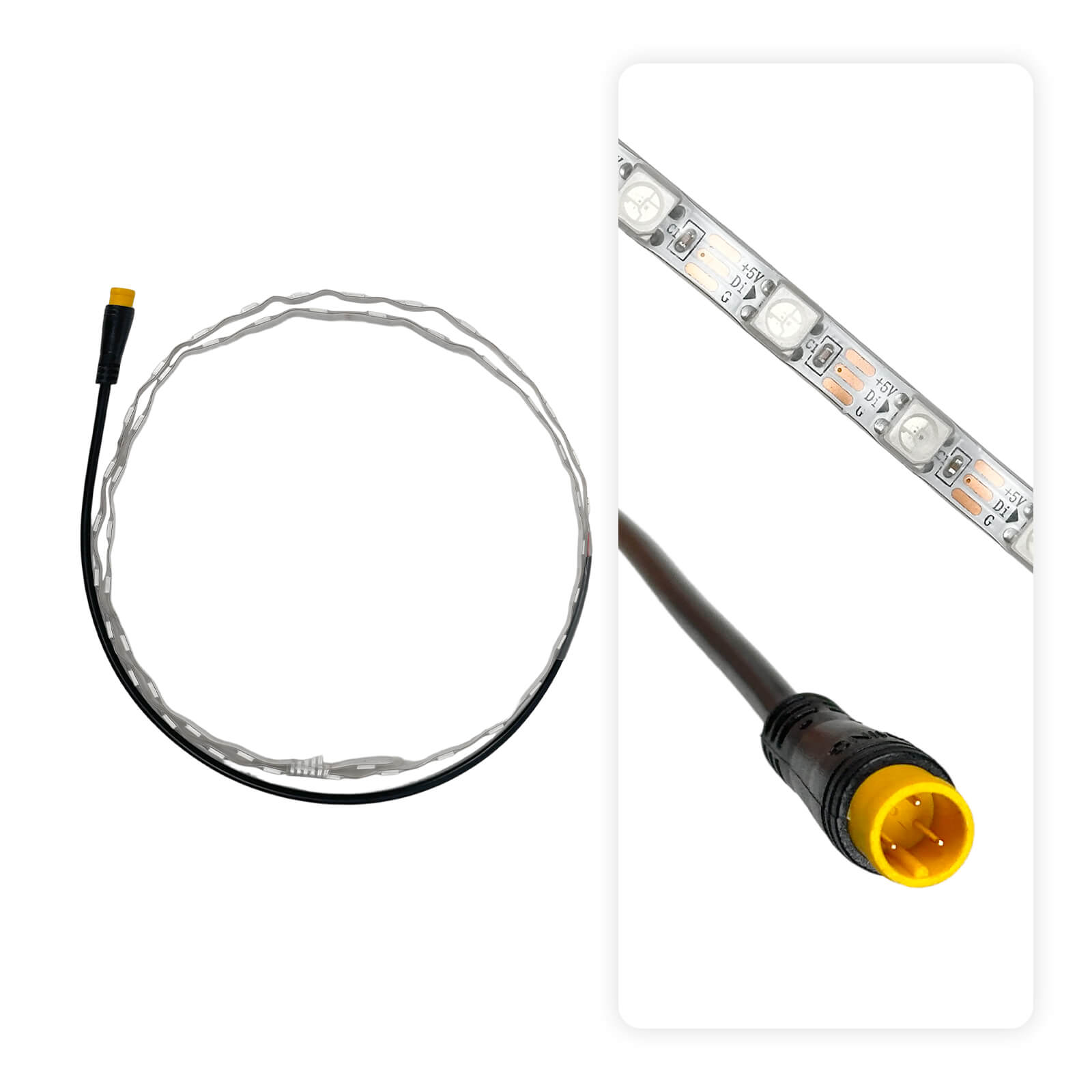 Światła RGB dla Halo Knight T107pro/ T108Pro