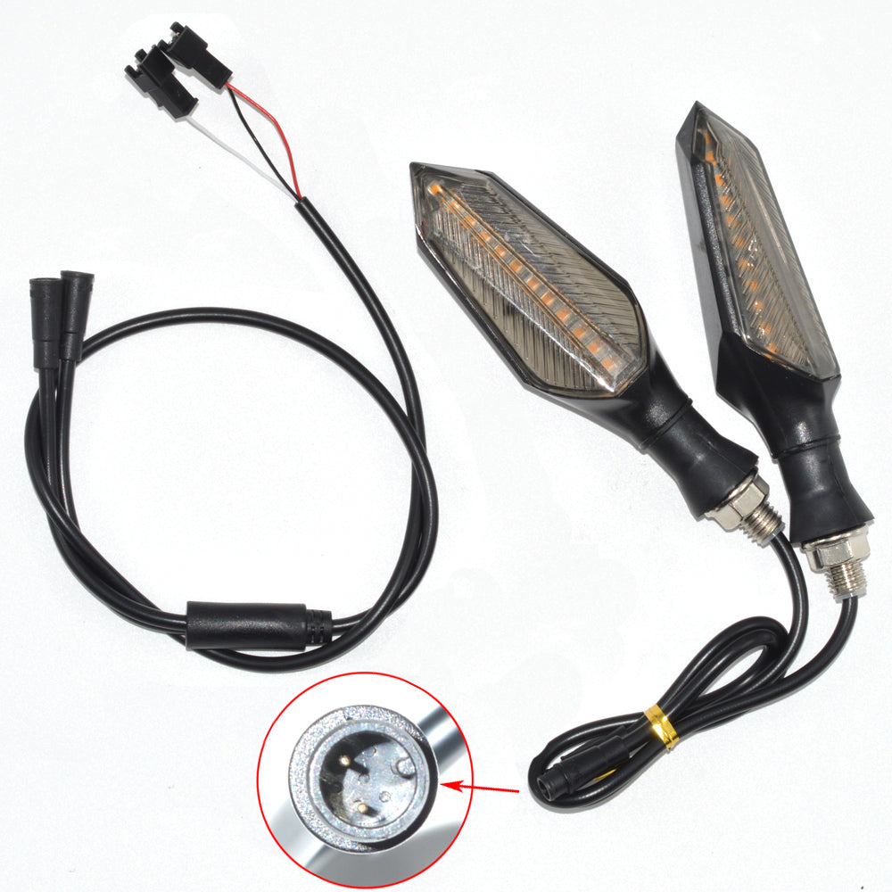 Indicatore di direzione posteriore 12V / 60V per scooter Halo Knight